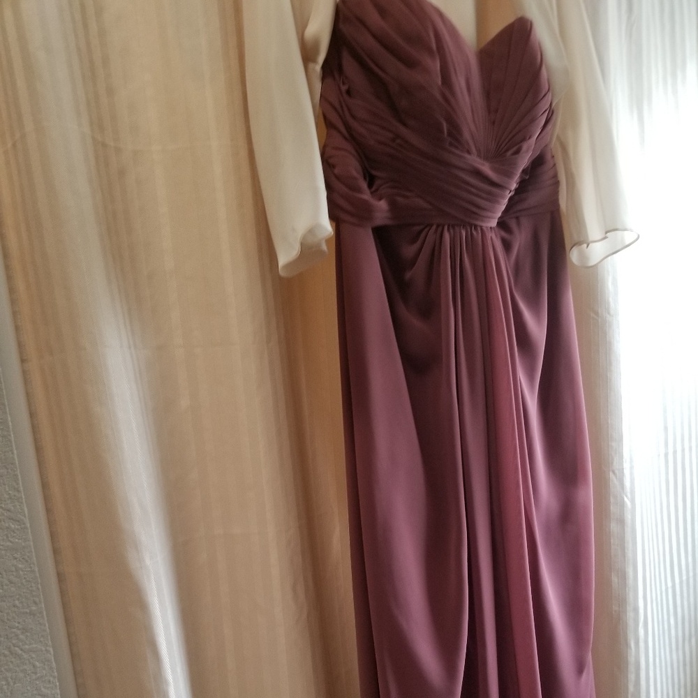 David's Bridal long gown